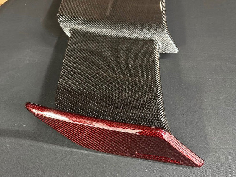 Mercedes-Benz W463 G-Class Brabus Black and Red Carbon Fiber Rear Roof Spoiler
